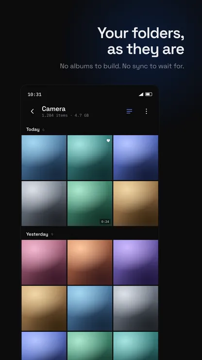 Gallery — folders